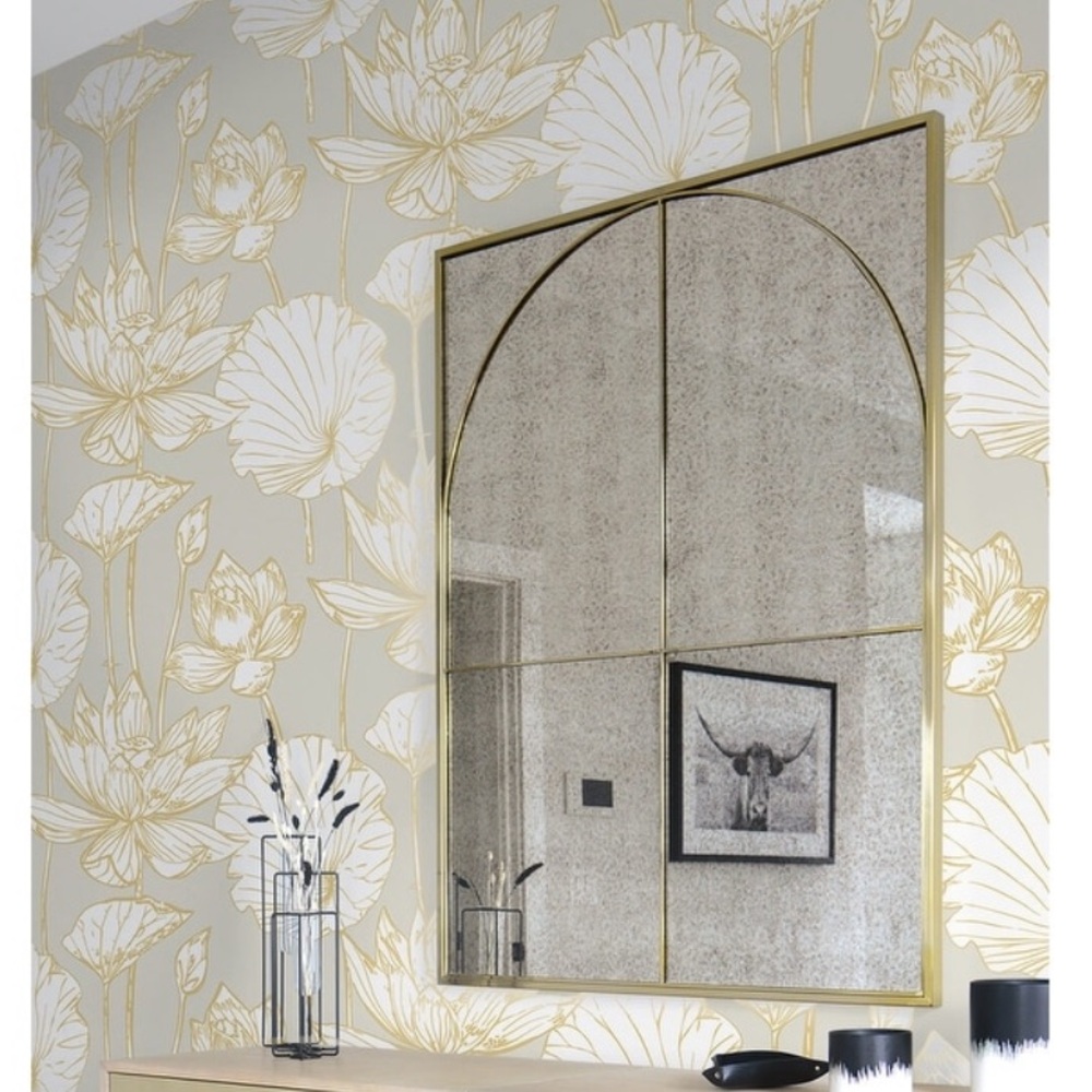✨NWT LOTUS FLORAL PEEL & STICK WALLPAPER✨ - Picture 4 of 9